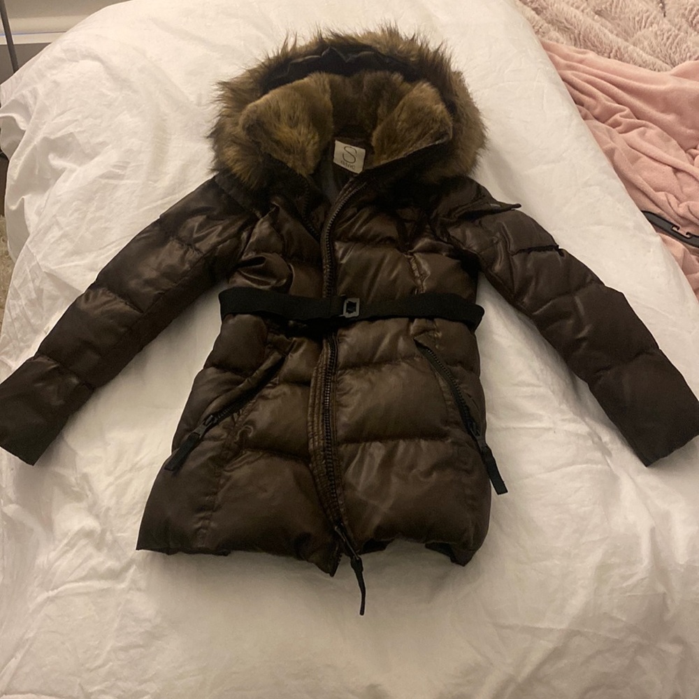S13 winter coat girls great condition size 7/8